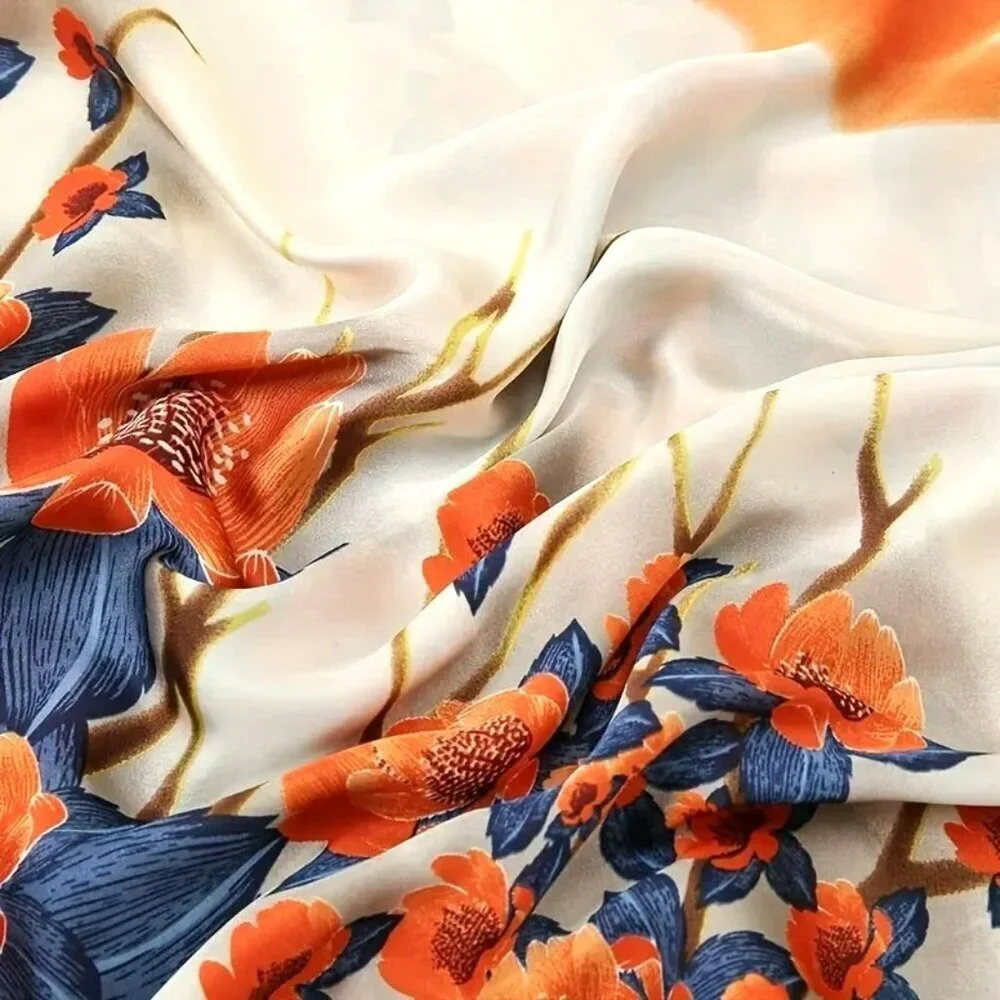 NWT - Boho Chic Printed Square Scarf (SKU 0262)